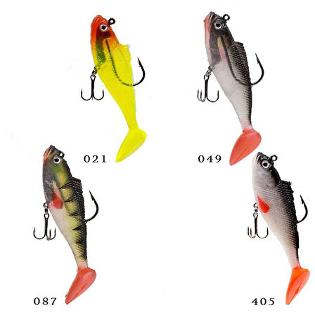 Remixon 5553 80 Serisi 8.6cm Silikon Yem 490-Standart
