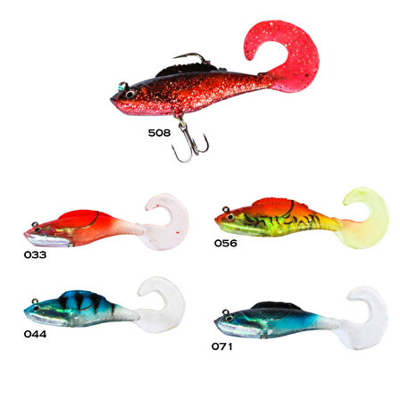 Remixon 5557 80 Serisi 8cm Silikon Yem 044-Standart