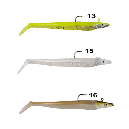 Remixon Snake Shad 12cm 16gr (2+2Adet) 05-Standart