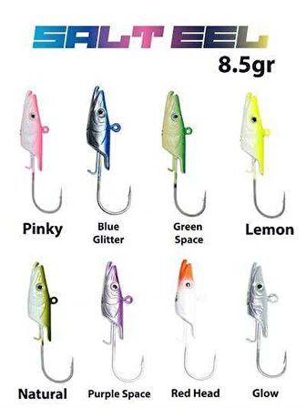 Fujin Salt Eel 8.5gr Jighead 035 Pinky