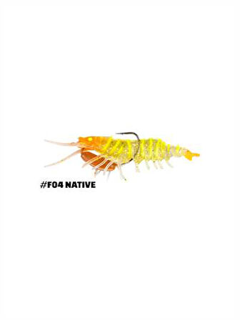 Fujin Caridex 65mm 6.3gr Silikon Karides F01 Jelly