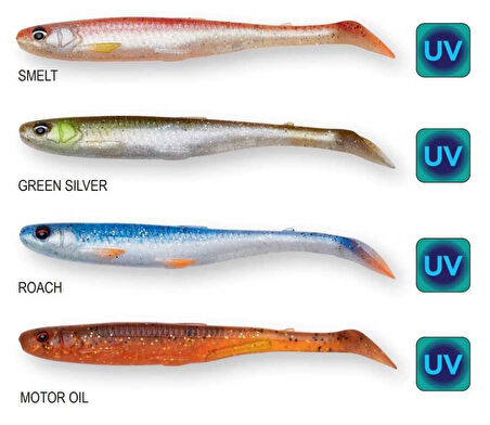 Savage Gear Slender Scoop Shad 13 cm 12 gr Clear Water Mix Sahte Balık