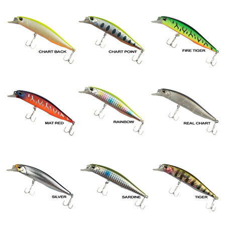 Ryuji Jerk Killer 9.5cm 15gr Maket Yem FLORIDA SILVER-Standart