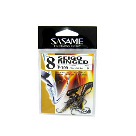 Sasame F-709 BL Nickel Seigo Ringed İğne Standart-2