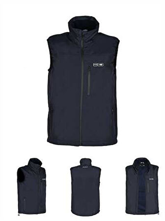 Fujin Pro Angler West Yelek Navy Large (L)