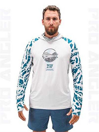 Fujin Pro Angler S24 Buff&Hoodie Lambuka Green XLarge (XL)