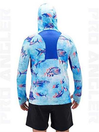 Fujin Pro Angler S24 Hooded Echo Fish XXLarge (XXL)
