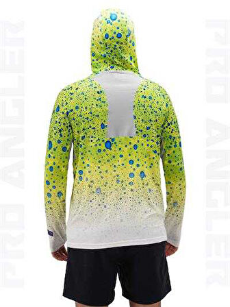 Fujin Pro Angler S24 Hooded Green Ocean XLarge (XL)