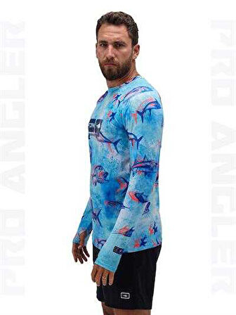Fujin Pro Angler S24 T-Shirt Echo Fish Medium (M)