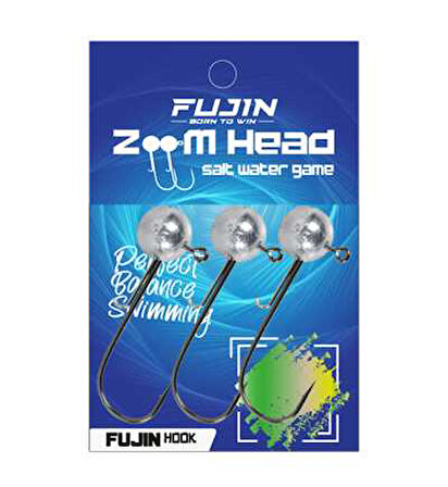 Fujin Zoom Head 3/0 Jighead 3-0 no 2gr