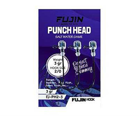 Fujin Punch Head Jighead FJ-PH #2/0 10gr
