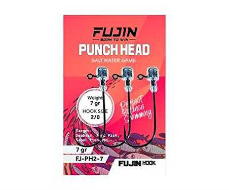Fujin Punch Head Jighead FJ-PH #2/0 10gr