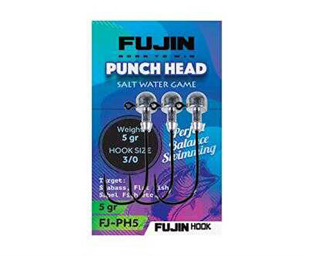 Fujin Punch Head Jighead FJ-PH #3/0 5gr