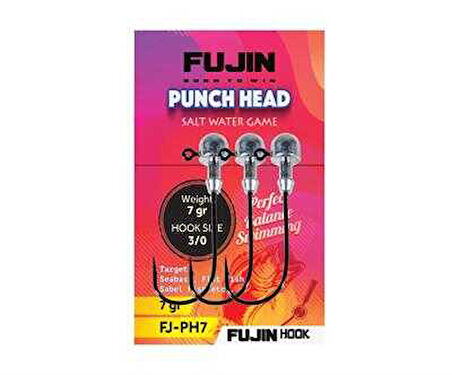 Fujin Punch Head Jighead FJ-PH #3/0 5gr