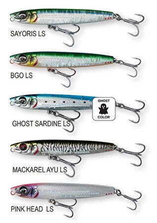 Savage Gear Cast Hacker 11.5 cm 44 gr Sahte Balık Ghost Sardine LS