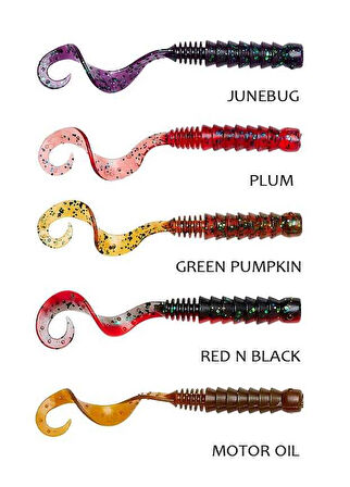 Savage Gear Pro Grub 5 cm 0.8 gr 8 Adet Junebug