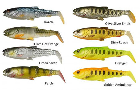 Savage Gear Craft Cannibal Paddletail 6.5 cm 4 gr Sahte Balık Perch