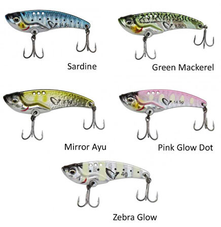Savage Gear Vib Blade 5.5 cm 14,5 gr Sahte Balık Green Mackerel