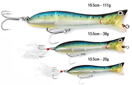 Savage gear Panic Popper 16,5cm 68g Sahte Balık 06-Olive Flash