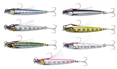 Savage gear 3D Jig Minnow 5 gr 4,6 cm Sahte Balık Bone White Glow