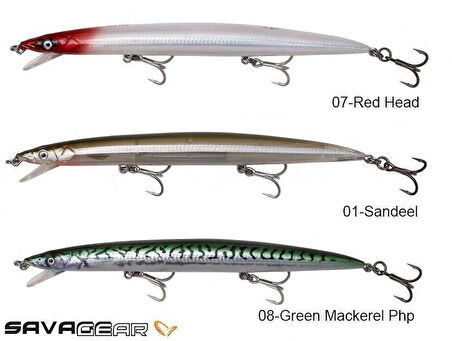 Savage gear  MAG Sandeel Jerk minnow 210 44g SP Sahte Balık 01-Sandeel