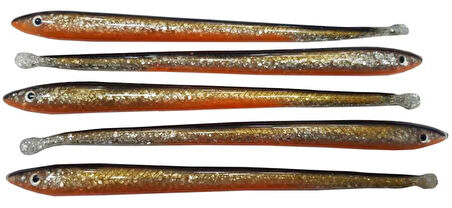 Savage gear Lb Sandeel Slug 10-Olive Sahte Balık 14 cm