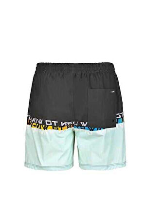 Fujin Pro Angler Short Mayo Anthracite Turquoise Medium (M)