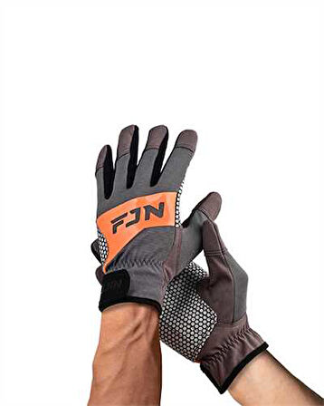 Fujin Pro Angler Trolling Gloves Grey M/L