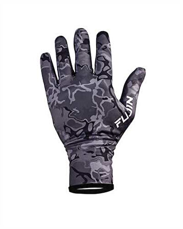 Fujin Pro Angler Winter Gloves Black Camo L/XL