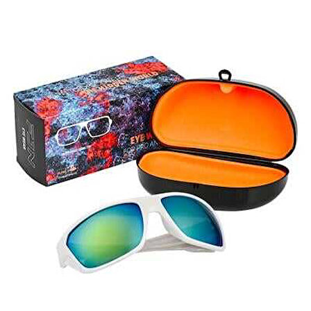 Fujin Pro Angler Polarize Güneş Gözlüğü C136 Orange Mat Black