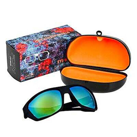 Fujin Pro Angler Polarize Güneş Gözlüğü C136 Orange Mat Black