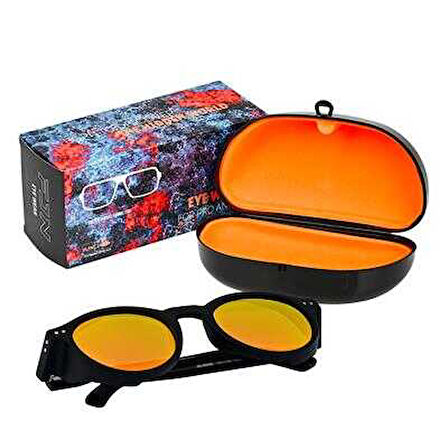 Fujin Venom Polarize Güneş Gözlüğü C138 Orange Shiny Black