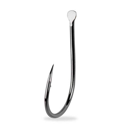 Mustad Olta İğnesi 10001 NPBN 10 lu METALİK SİYAH-NO:1-0