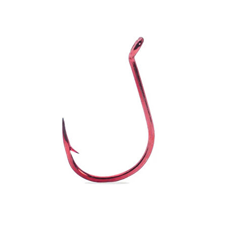 Mustad Double Wide Gap Dropshot 10548NP-RD Olta İğnesi Standart-NO:1 - 7Lİ