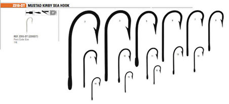Mustad Olta İğnesi 2310 DT 100 lü GALVENİZ-NO:8