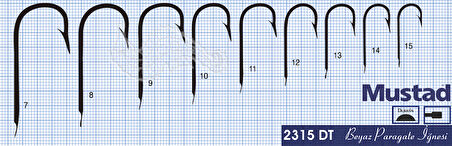 Mustad Olta İğnesi 2315DT 100lü Standart-NO:7