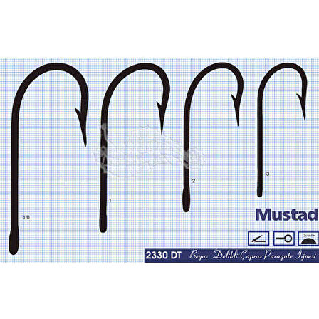 Mustad Olta İğnesi 2330DT 100lü Standart-NO:14