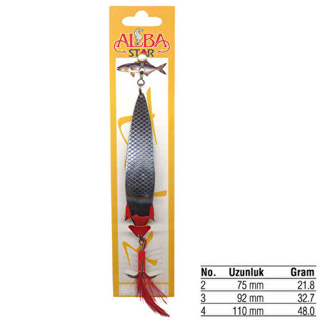 Albastar 604 Turna Olta Kaşığı Standart-NO:2