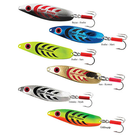 MEPPS Syclops Olta Kaşığı SARI-KIRMIZI-NO:3