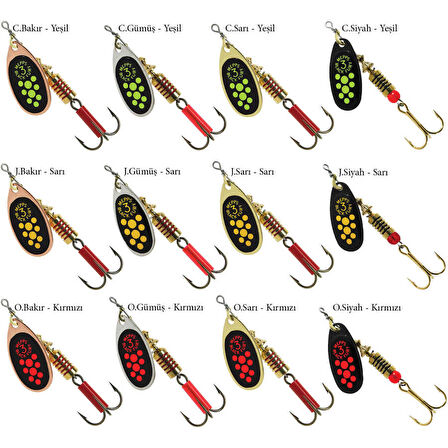 Mepps Black Fury Olta Kaşığı J.BAKIR-SARI-NO:2