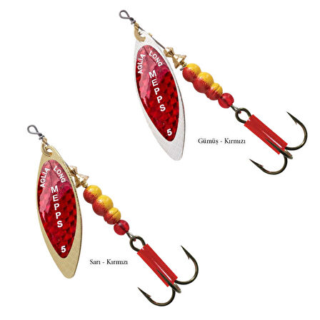 Mepps Longue Redbo Olta Kaşığı SARI-KIRMIZI-NO:3