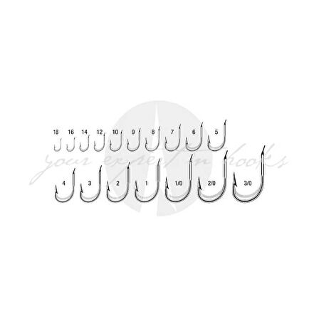 VMC National Olta İğnesi 9284 BRONZ-NO:2-0 - 50LI