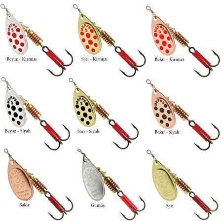 Mepps Aglia Olta Kaşığı BAKIR-NO:0