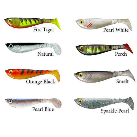 Berkley Powerbait Pulse Shad Sahte Balığı SPARKLE PEARL-6CM-8Lİ