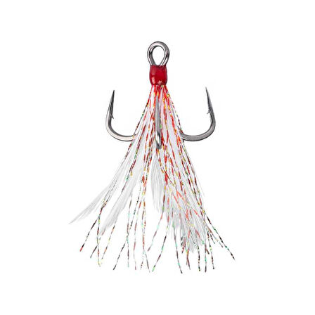 Mustad Alpha Point In-Line TG Üçlü Olta İğnesi ITG76F-RT TITAN STEEL-NO:4 - 2Lİ