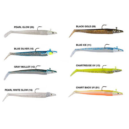Ryuji Snake Shad 12cm 16gr CHART BACK UV-Standart