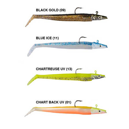 Ryuji Snake Shad 12cm 16gr CHART BACK UV-Standart