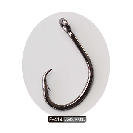 SASAME HEAVY CIRCLE ST F-414BLACK N. İĞNE Standart-5/0