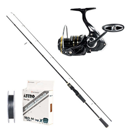 REMIXON FOCUS BG 2.10M 5-35GR 2P KAMIŞ+BG3000M 5+1BB MAKARA, SET Standart-Standart