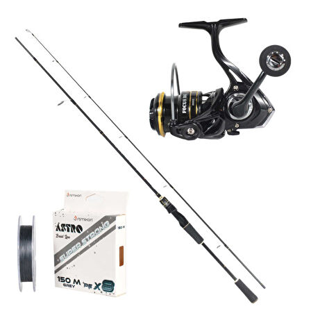 REMIXON FOCUS BG 2.30M 3-25GR 2P KAMIŞ+BG2000S 5+1BB MAKARA, SET Standart-Standart